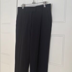 COS Navy Blue Dress Pant Sz 4 inseam 25 inches rise 12 inches w/ cuff